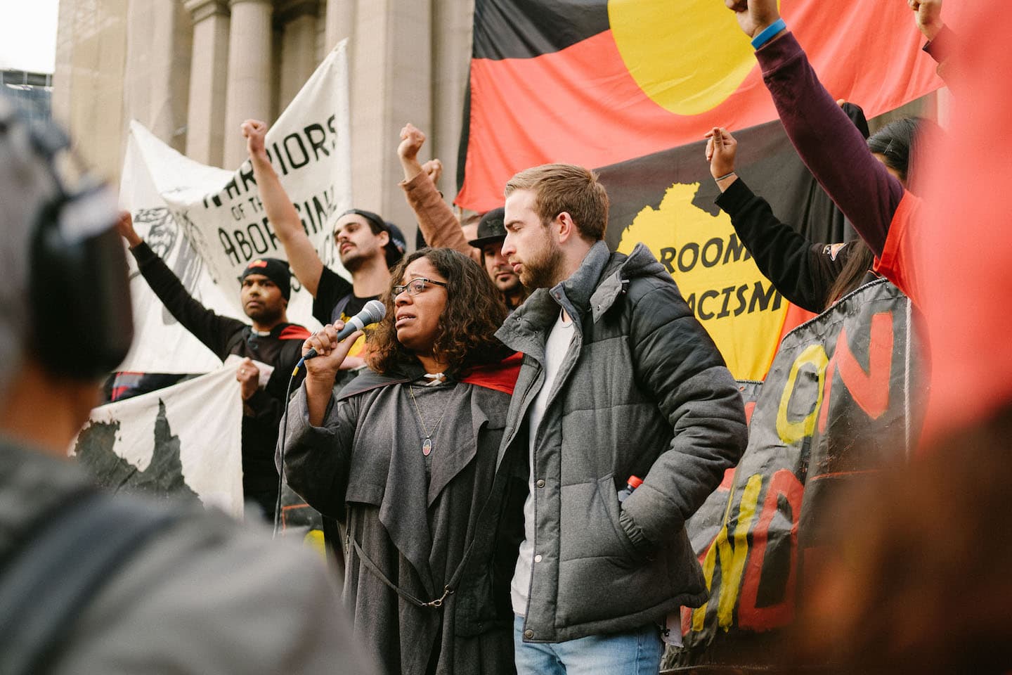 Yerli Halk Aborjinler’ den Melbourne’de ‘Avustralya Günü’ protestosu
