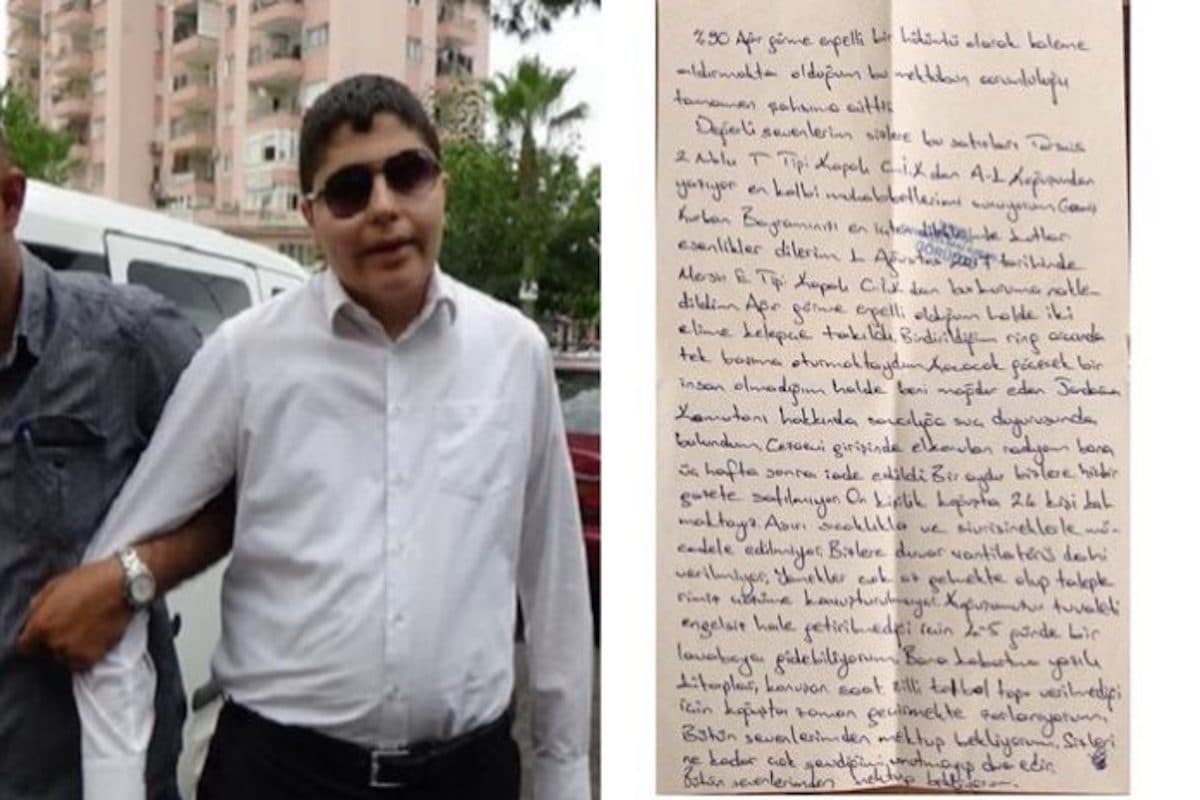 Görme engelli Gazeteci Cüneyt Arat’a cezaevinde de rahat verilmiyor
