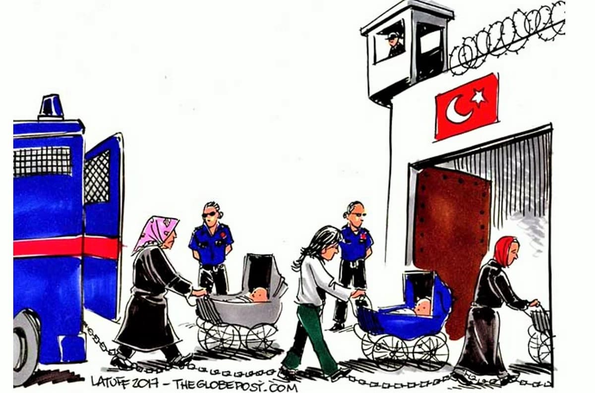 Hukuk cinneti devam ediyor: Eşi 14 aydır tutuklu olan Zehra öğretmeni oğluyla birlikte tutukladılar