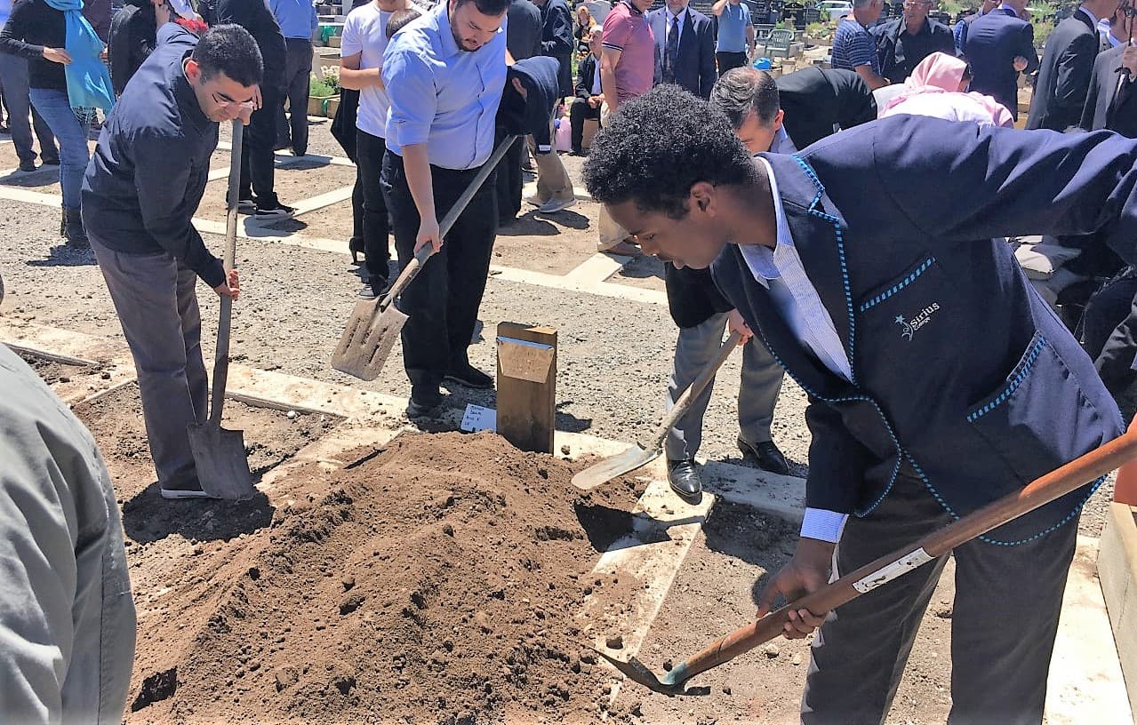 Selimiye Vakfı Onursal Başkanı İbrahim Dellal, dualarla defnedildi