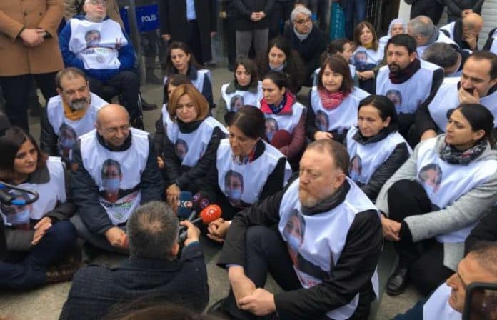 Police prevent HDP from marching in solidarity with deputy on hunger strike