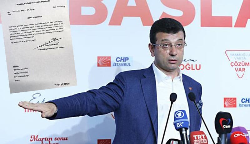 İmamoğlu, ikinci bir emre kadar İBB’deki ödeme ve ihale işlemlerini durdurdu
