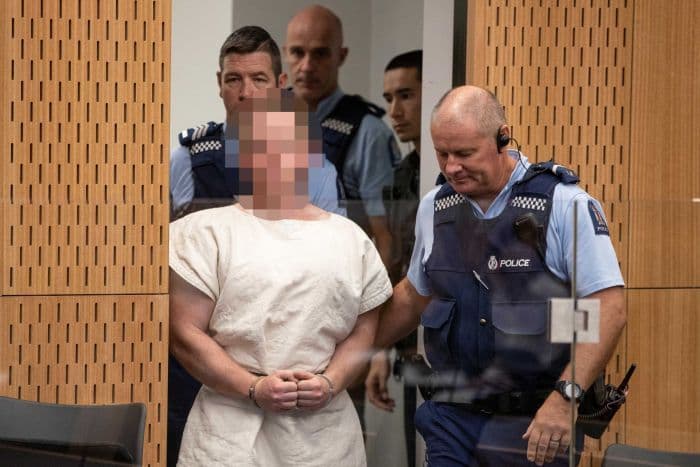 Christchurch teröristi Brenton Tarrant, resmi olarak terörizmle suçlandı