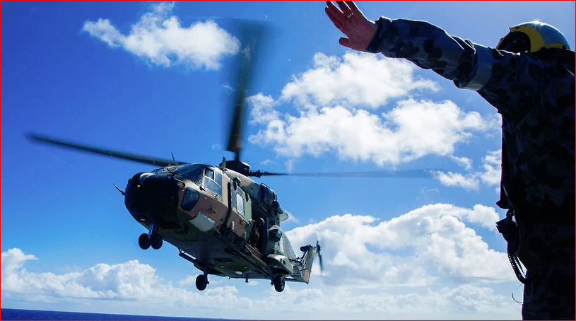 Avustralya helikopterlerine Çin tarafından lazerli taciz