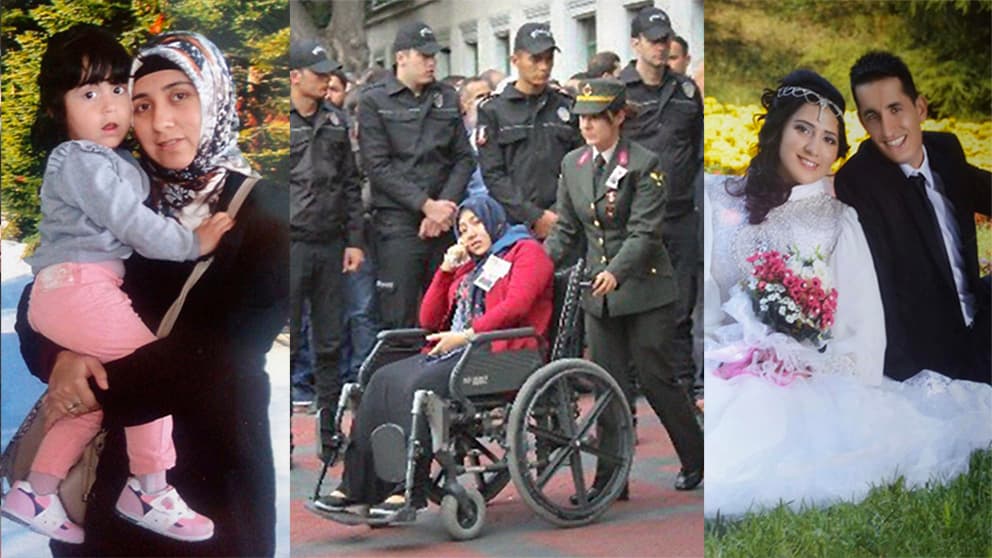 Şehit eşi Sezen Ataş adli kontrolle serbest bırakıldı