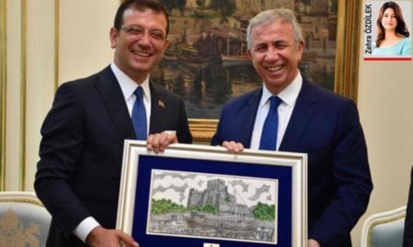 Mansur Yavaş, İmamoğlu’nu ziyaret etti. İki başkan yolsuzluğu tarihe gömeceklerini söyledi