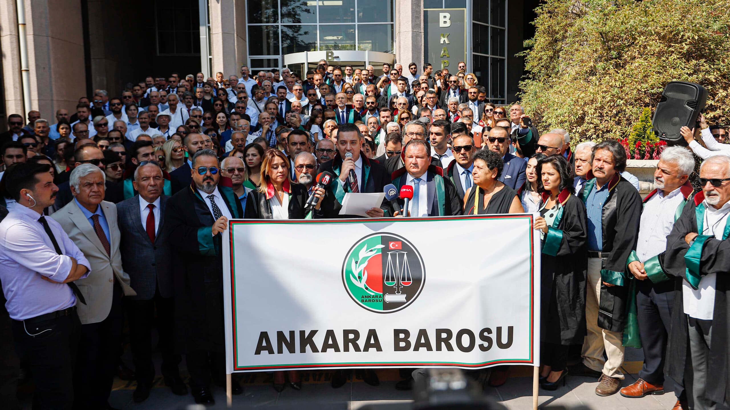 Ankara Barosu, Saray’ın törenine katılmadı: Her türlü tahakkümün karşısındayız