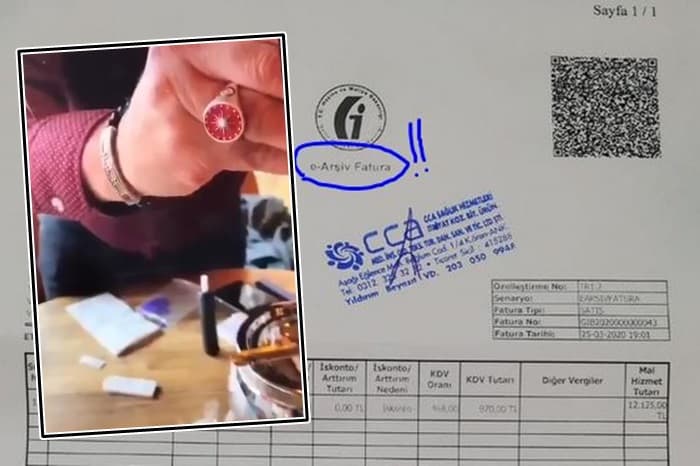 Ethem Sancak’ın yeğeni, Kovid-19 testi yaparken görüntülendi