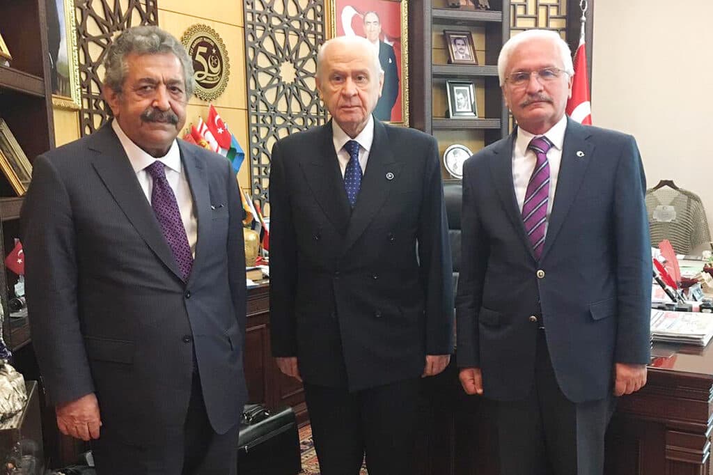 Emir ve görüşlere hazır Baro: 2 No’lu Baro üyesi Bahçeli’yi ziyaret etti, emir ve talimat aldı