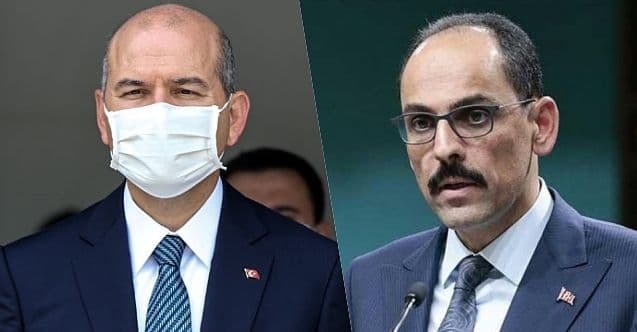 Koronavirüs Saray’a bulaştı: Süleyman Soylu ve İbrahim Kalın koronavirüse yakalandı