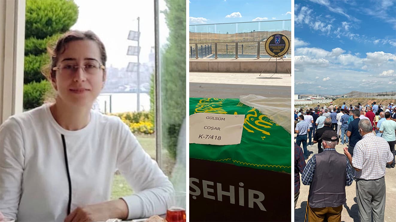 Geride, yetim bir yavru, tusak bir eş: Sürgünde vefat eden KHK’lı hâkim Gülsüm Coşar Ankara’da toprağa verildi