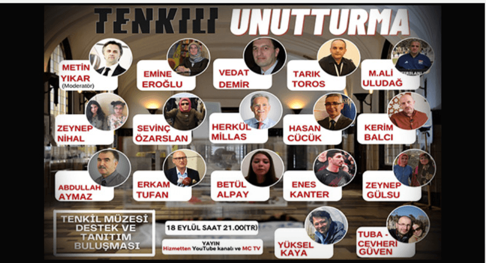 Program bugün: ’15 Temmuz’un tanığı’ Tenkil Müzesi için destek programı