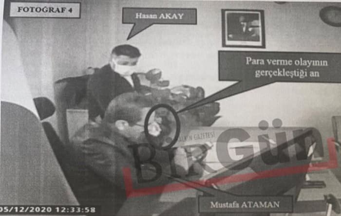 AKP’li vekilin oğlu rüşvet verirken görüntülendi