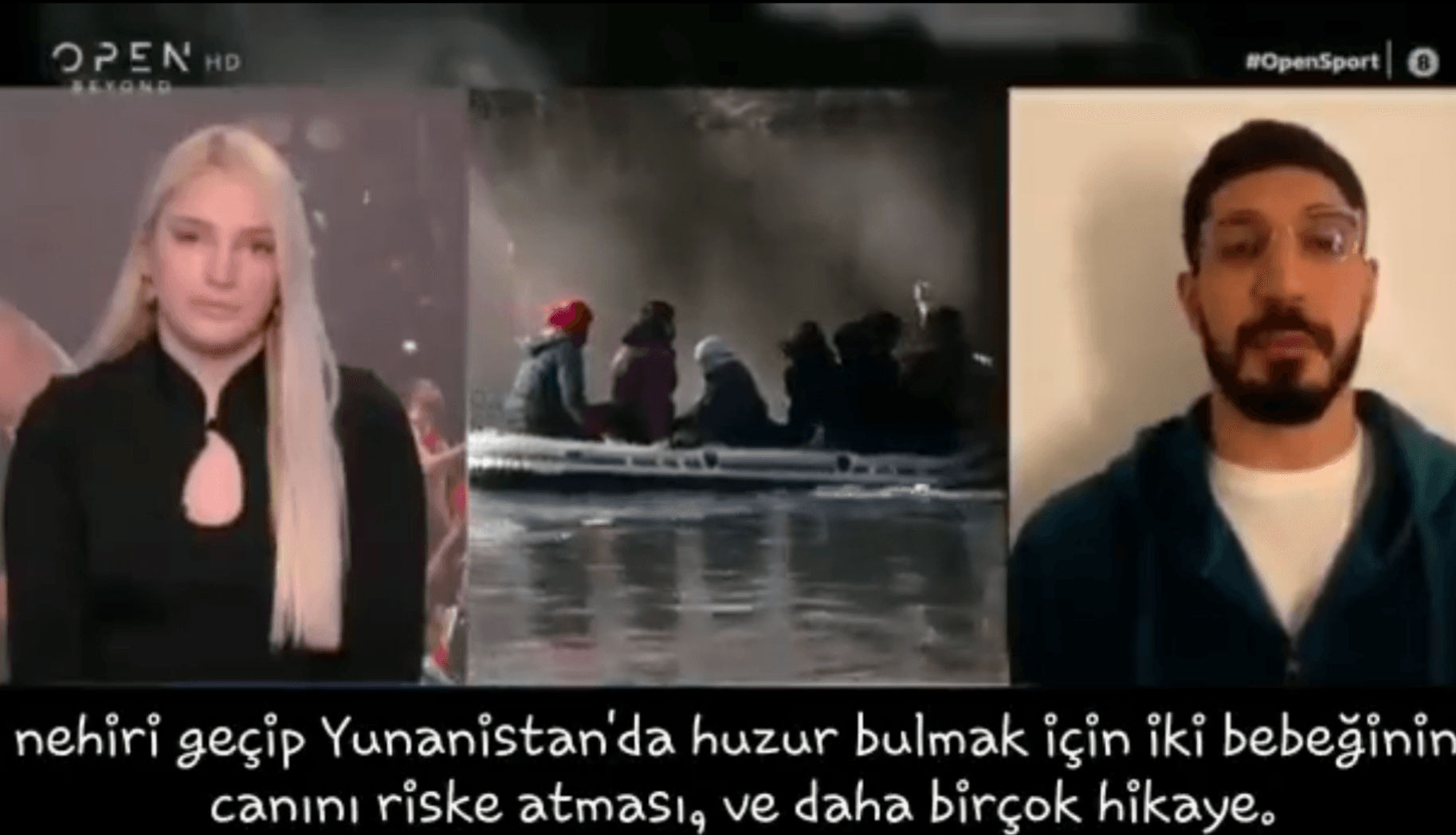 Enes Kanter, Yunanistan’a çağrıda bulundu: Geri itme!