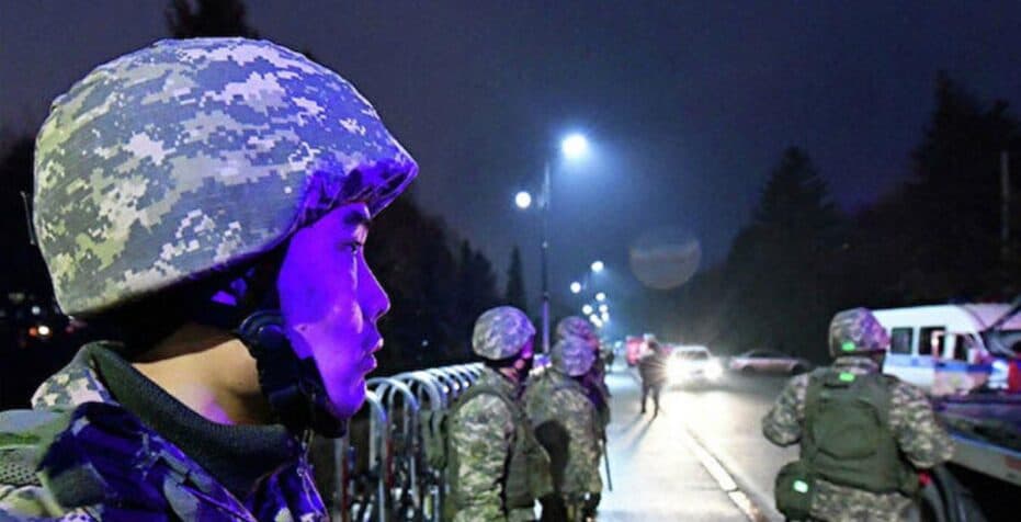 AB’den uyarı : Kazakistan’a giden dış askeri destek ülkenin egemenliğine saygı göstermeli