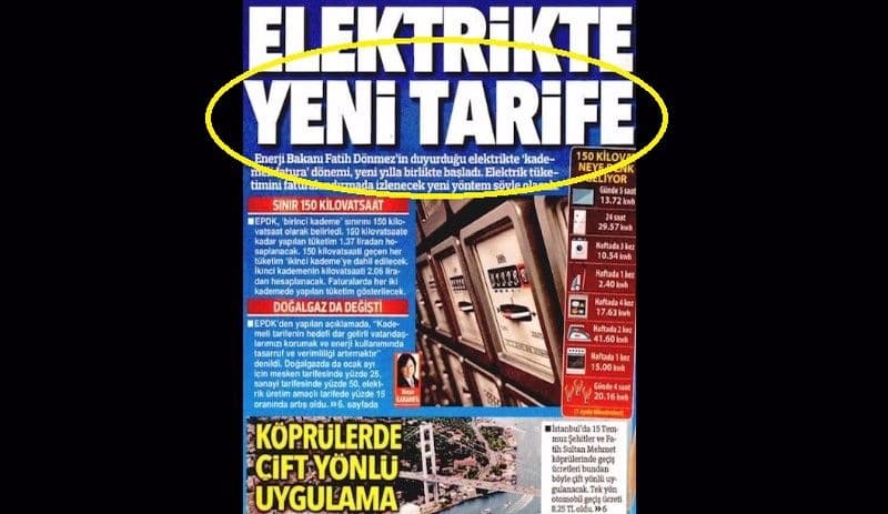 Habercilikte yeni dönem: Havuz Medyası zam yağmurunu ‘Yeni tarife’ diye manşet yaptı