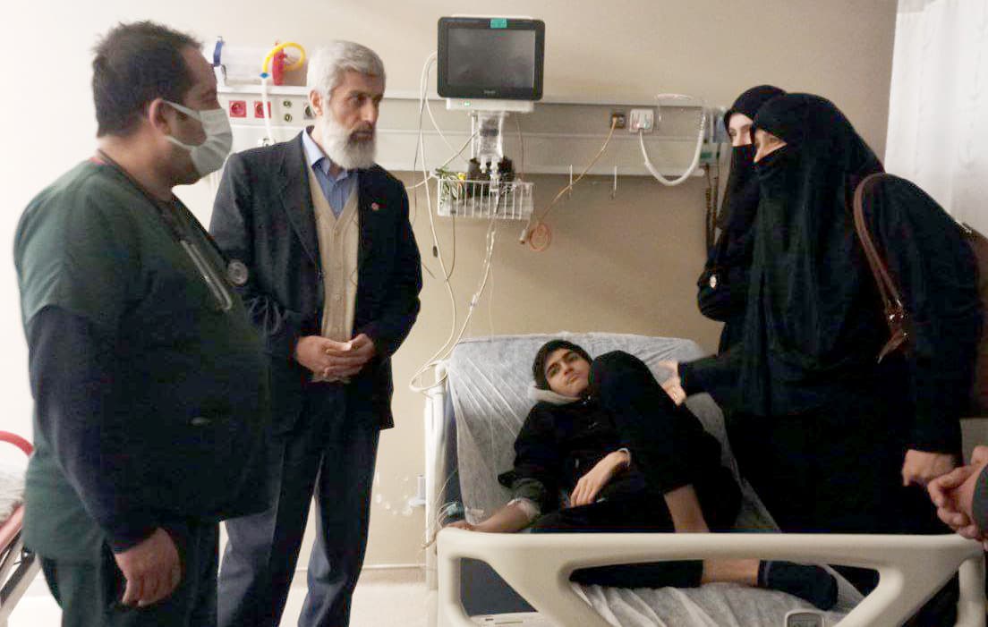 Polis şiddeti sonucu: Alparslan Kuytul Hoca’nın 15 yaşındaki oğlu Muhammed Kuytul,  beyin kanaması geçirdi