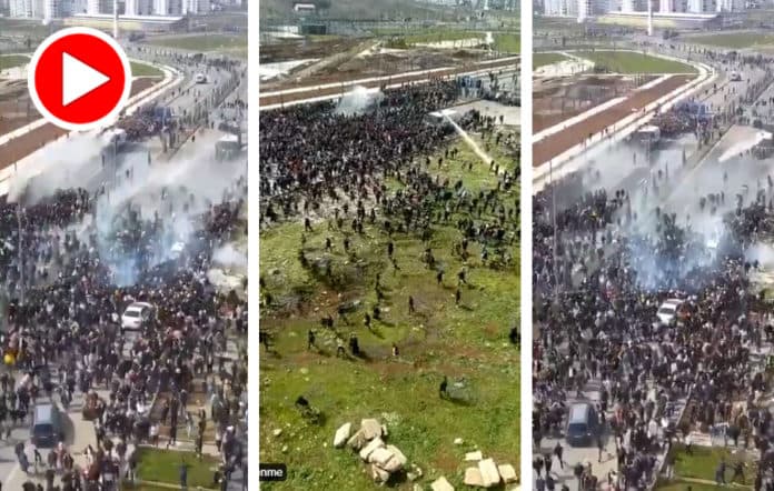 Diyarbakır’daki Nevruz kutlamalarına polisten sert müdahale