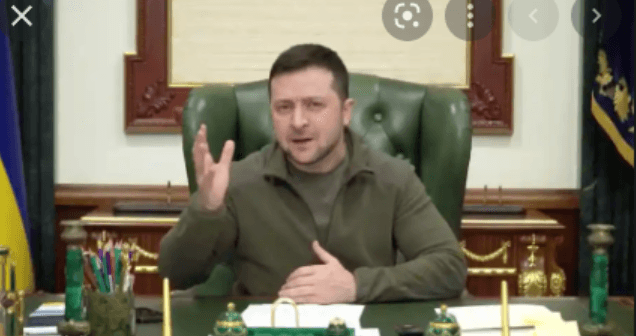 Ukrayna Devlet Başkanı Zelensky: Düşman, Kiev’e ancak hepimizi yok ederse girebilir