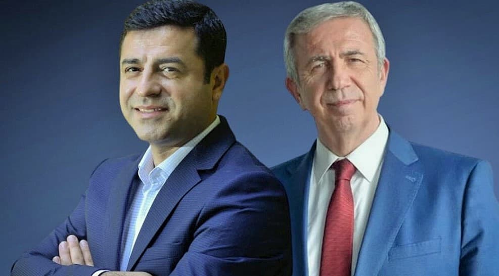 Demirtaş için ‘İnşallah’ demeyen Mansur Yavaş’a HDP’den ‘Maşallah’