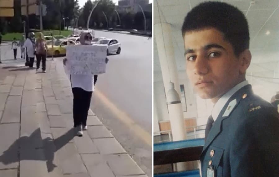 Harbiyeli Bilal Bilger için özgürlük isteyen teyzesi gözaltına alındı