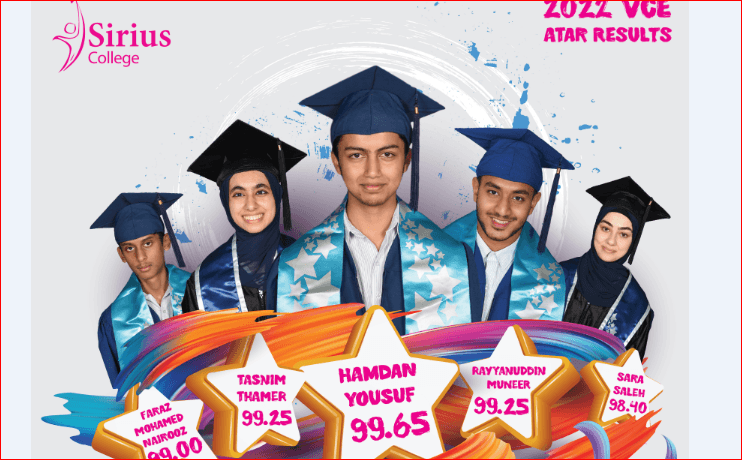 Üniversite sonuçları açıklandı: Sirius Eğitim Kurumları, VCE’de Matematik ve İngilizce de eyalet birincisi çıkardı