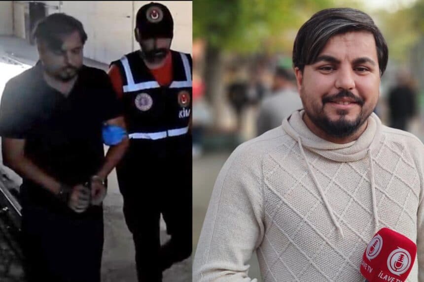 YouTuber Arif Kocabıyık, yurtdışına çıkarken tırın dorsesinde yakalandı