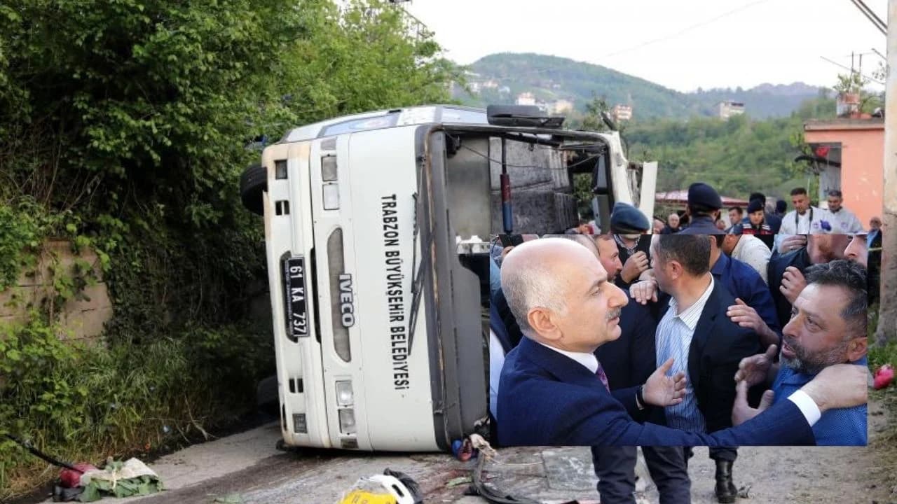 Trabzon’da beş kişinin öldüğü kaza: İmza toplanmasına rağmen AKP’li Belediye aracı değiştirilmemiş