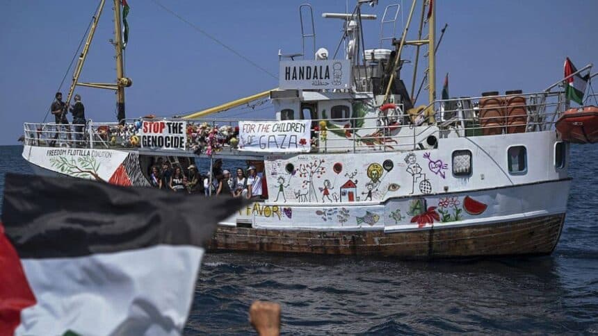 İnsanlık filosu İspanya’dan Gazze’ye doğru yola çıkıyor