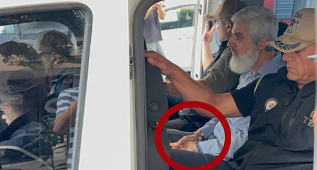 Kuytul Hoca, hakkında gözaltı kararı olmadan kelepçelendi: Kızları gözyaşını tutamadı