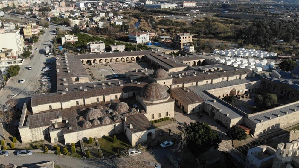 Hatay’da Mimar Sinan’ın 449 yıllık eseri depremzedeleri ağırlıyor