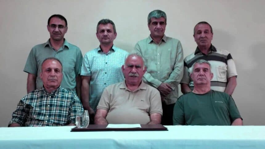 Öcalan’dan videolu mesajını, AA ve TRT, görüntüyü servis etmedi
