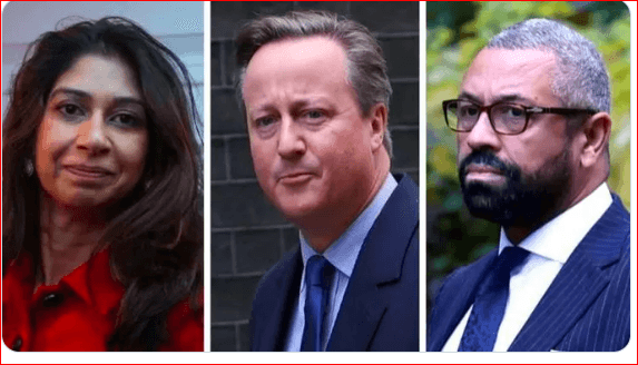 ‘Filistin gösterilerini’ eleştiri, bakanın başını yedi: İngiltere Dışişleri koltuğuna eski Başbakan David Cameron oturdu