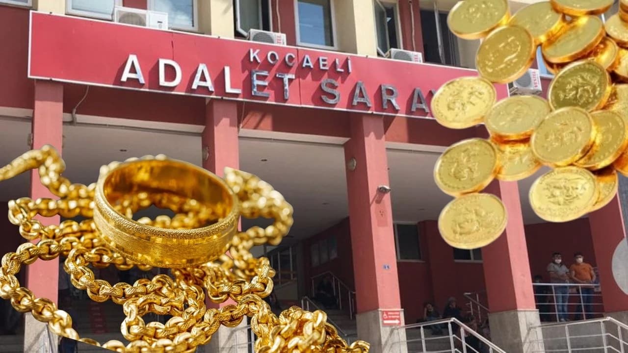 Kocaeli Adliyesi’nde emanet deposunda hırsızlık: 2 kilo altın çalan personel tutuklandı