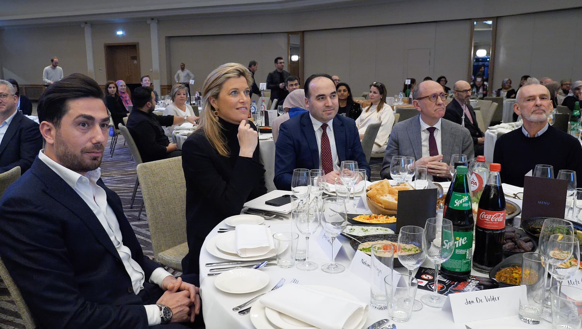 Fedactio iftarına katılan Belçika İçişleri Bakanı Verlinden: Bu akşamı unutmayacağım