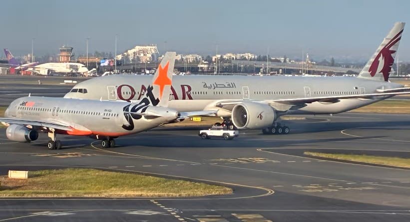 Sydney Havalimanı’nda faciaya kıl payı: Jetstar ve Qatar uçakları çarpışmaya ramak kaldı
