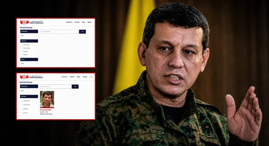 Türkiye, Mazlum Abdi’yi kırmızı listeden çıkardı