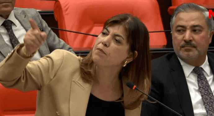 HEDEP Grup Başkanvekili Beştaş’a ‘terörist sevici’ diyen AKP’li Erdem’e: Terörist senin babandır, sensin