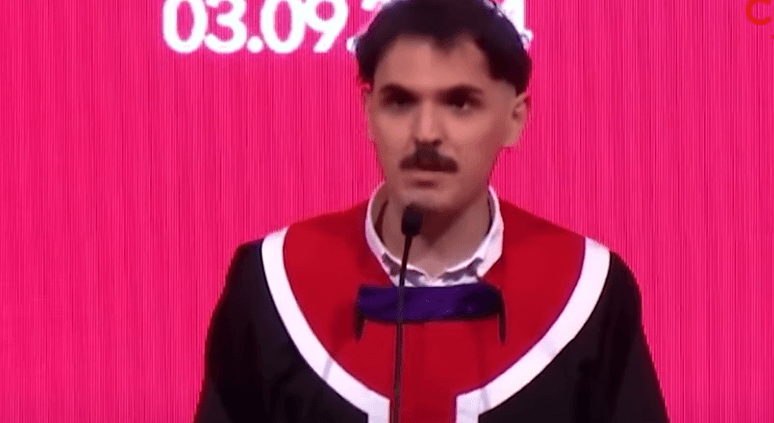 ODTÜ birincisinin konuşması gündem oldu: Bilim, öğrencilerin üzerine polis göndermek değil