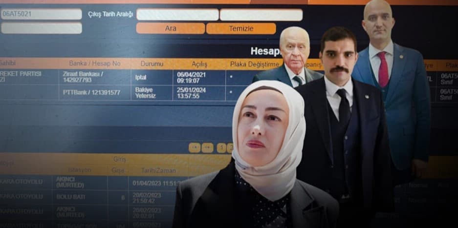 Sinan Ateş’in tetikçisini taşıyan araç MHP Genel Merkezi’ne ait