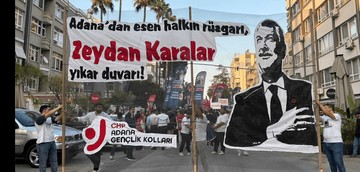 CHP Adana Gençlik Kolları, tutuklu Zeydan Karalar için Silivri’ye yürüyor