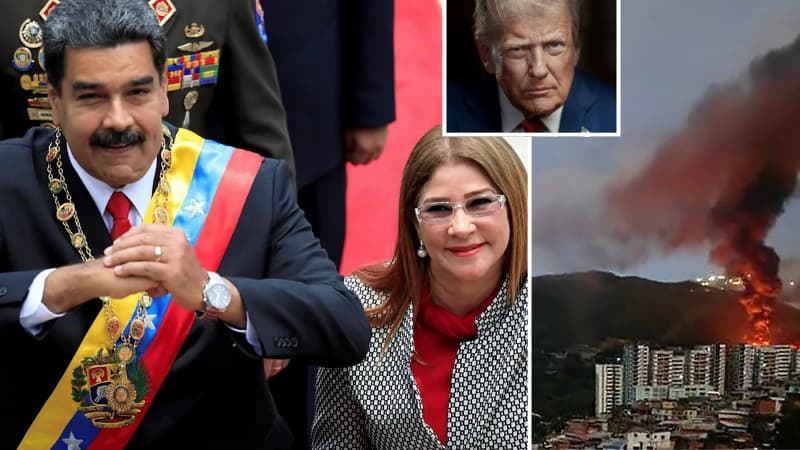 Trump Venezuela için : Maduro ve eşi yakalanarak ülkeden çıkarıldı
