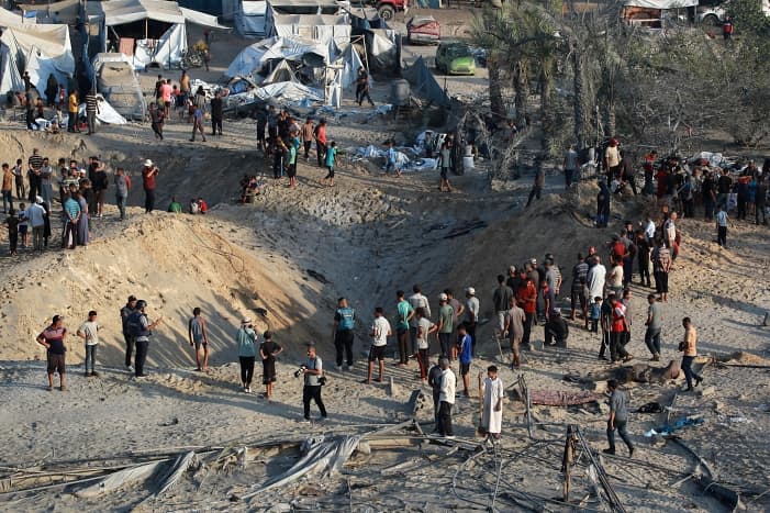 İsrail, katliama doymuyor: Güvenli bölge vurularak, en az 40 Filistinli hayatını kaybetti
