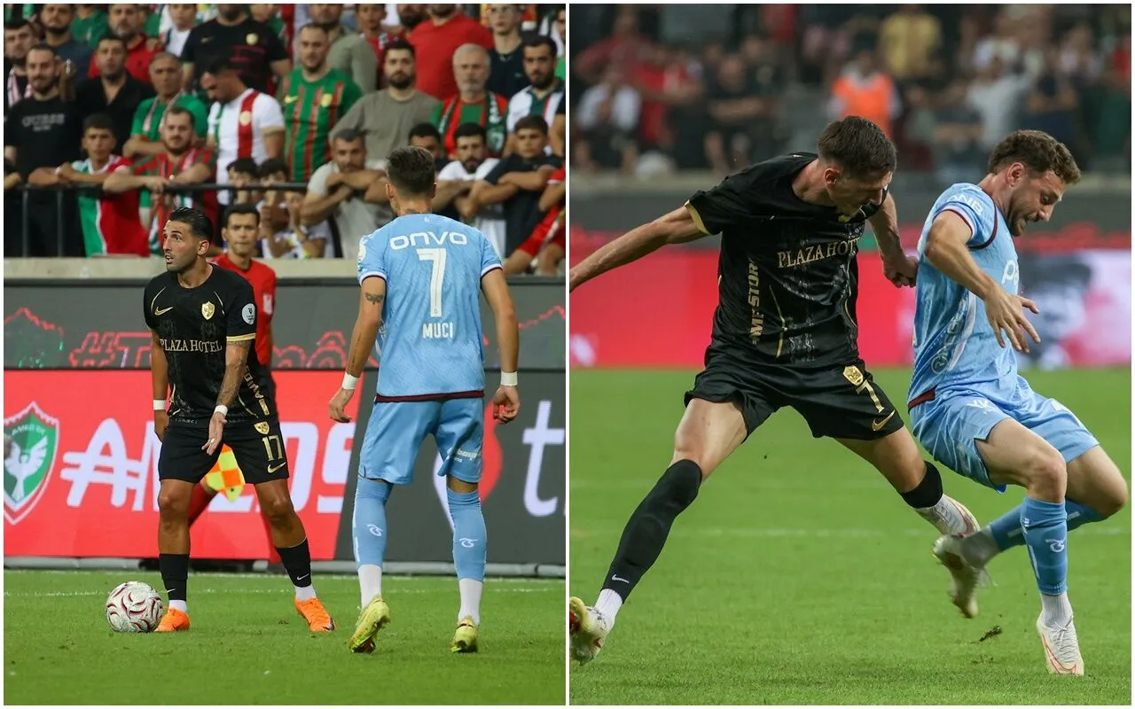 Amedspor, Tahir Elçi Stadyumu’nda Trabzonspor’u, 2-1 mağlup etti