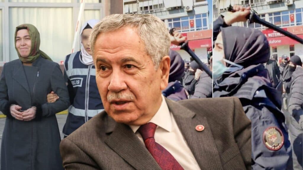 Bülent Arınç: Başörtülü bir polisin başörtülü kadına zulmettiği ülkede kime ne anlatabilirim?