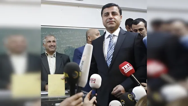 Edirne Cezaevi’nde oyunu kullanan Demirtaş: Ben oyumu kullandım, ya siz?