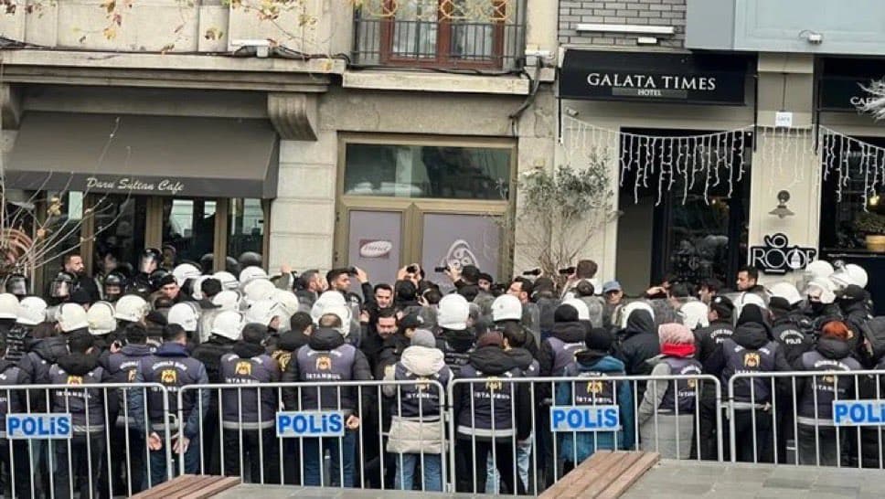 Meslektaşlarının SİHA’yla katledilmesini protesto eden 7 gazeteci tutuklandı