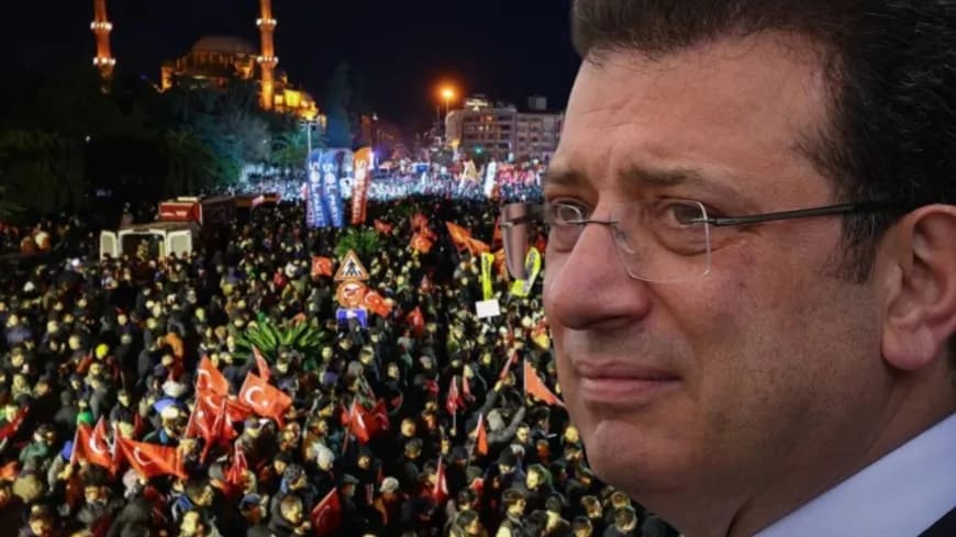 Milyonlar İmamoğlu için sokağa döküldü: ‘Tayyip istifa’ sloganları atıldı