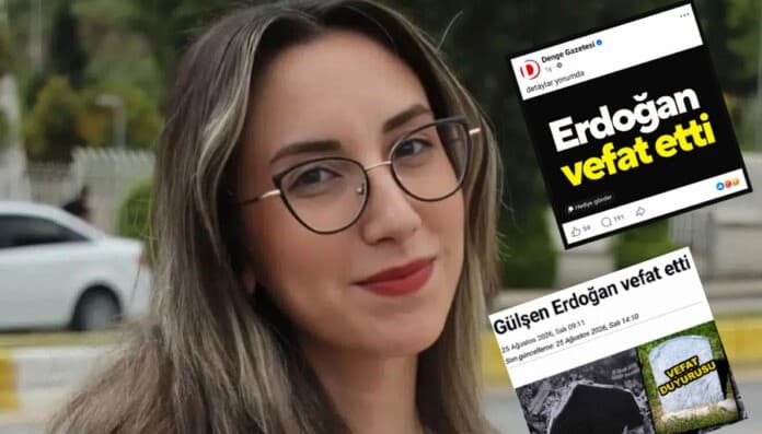 “Erdoğan vefat etti” paylaşımı yapan gazeteci İrem Delice tutuklandı