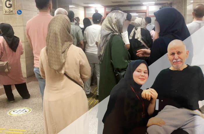 Hasta ve yaşlı mahpus Güngör taburcu edilip tekrar cezaevine gönderildi